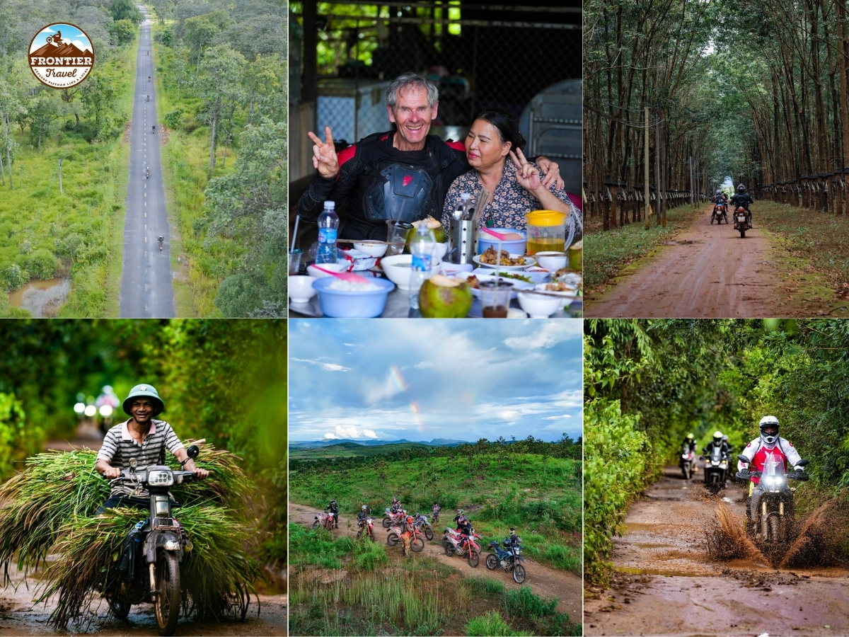 Explore Mang Den by motorbike